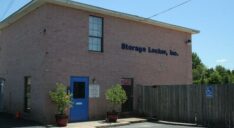 The exterior of Storage Locker's main office.