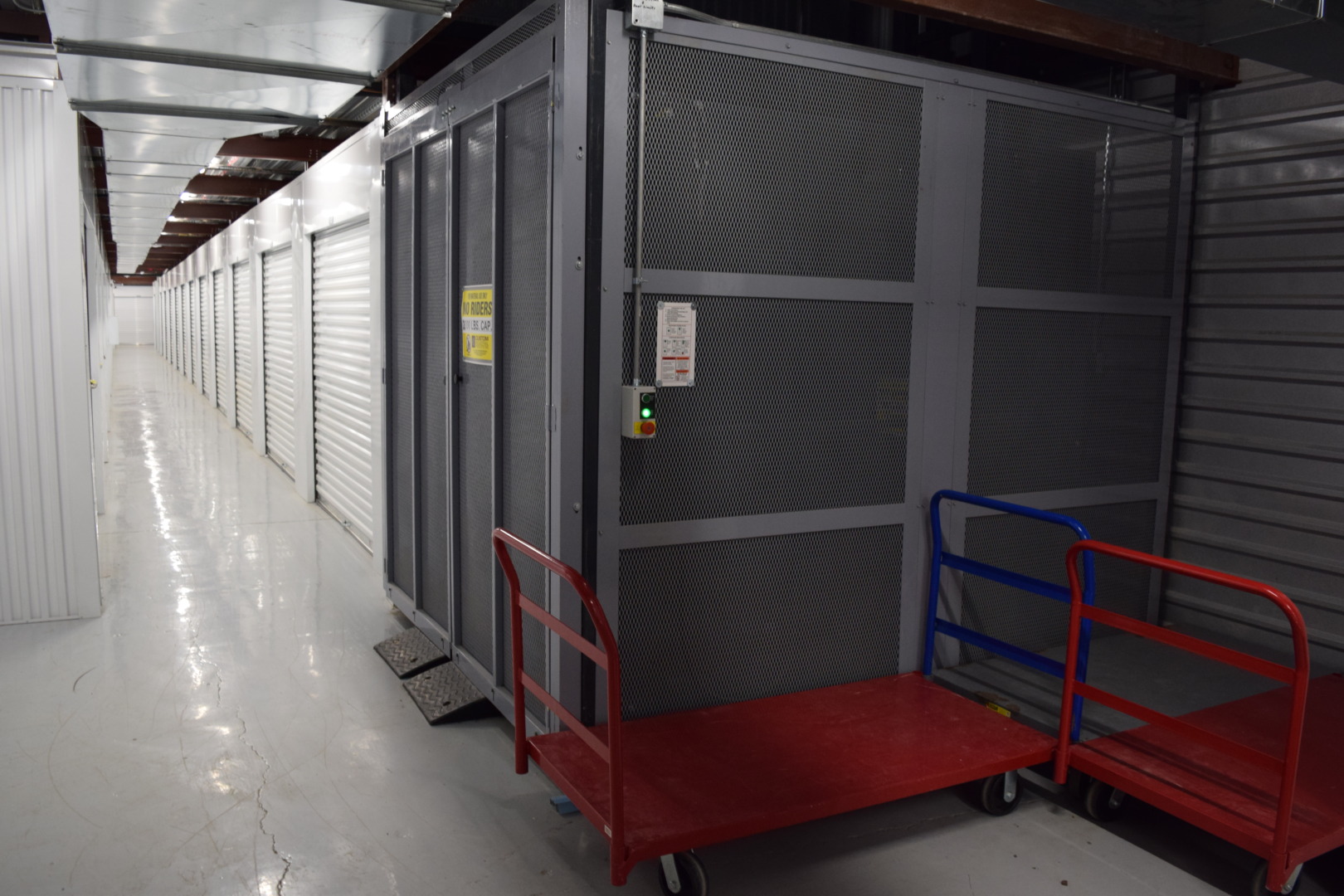Arlington Climate Controlled Storage interior