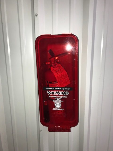 Cordova Self Storage at Shelby Farms fire extinguisher