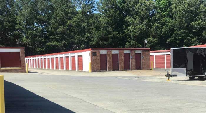 Kennessaw Storage - red doors