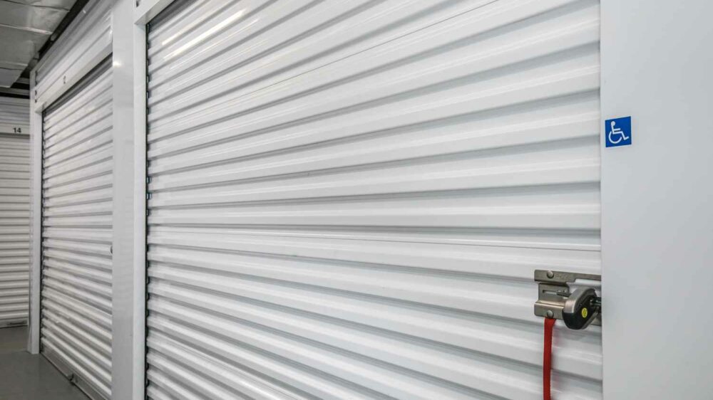 Commerce Storage white door