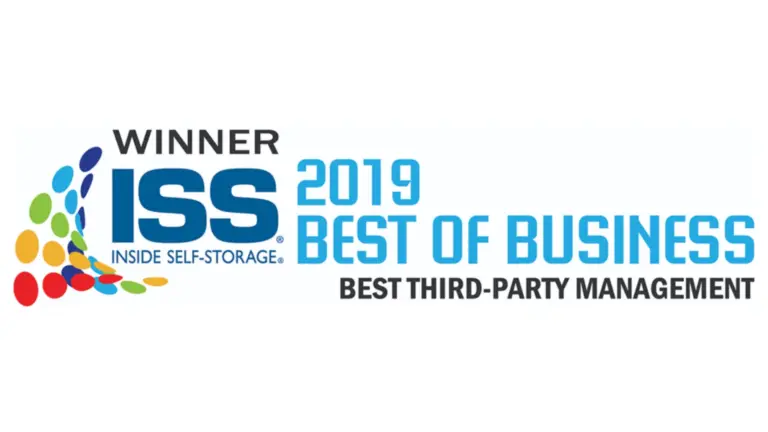 Inside Self-Storage 2019 Best of Business Third-Party Management