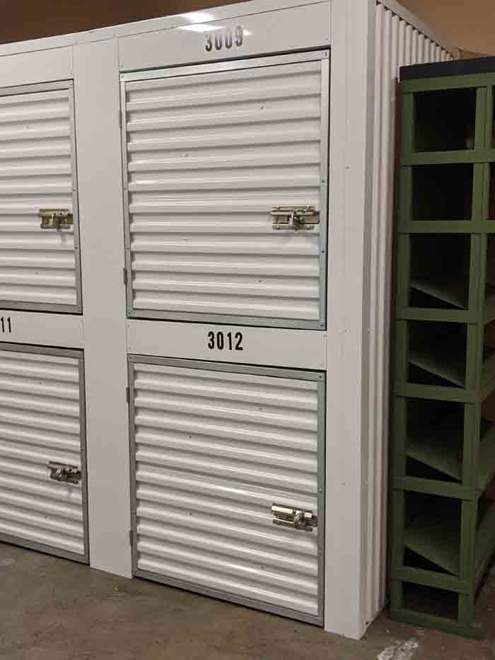 Locker storage units in North Athens, GA.