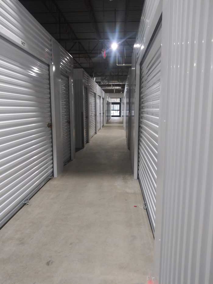 Red Bank Climate Storage interior hallway