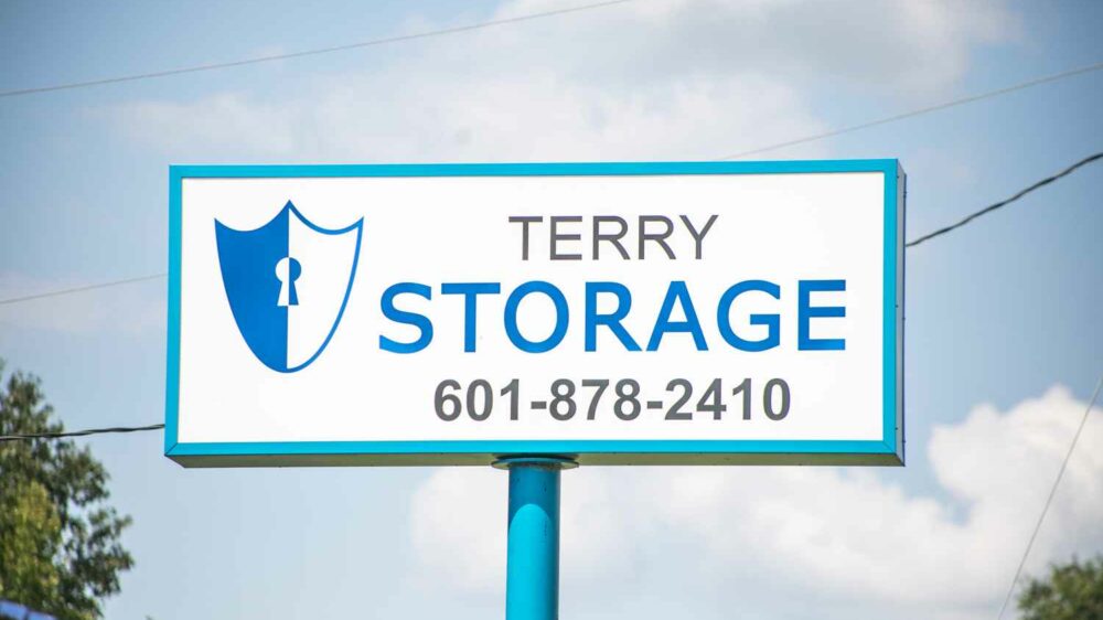 Terry Self Storage Exterior Sign
