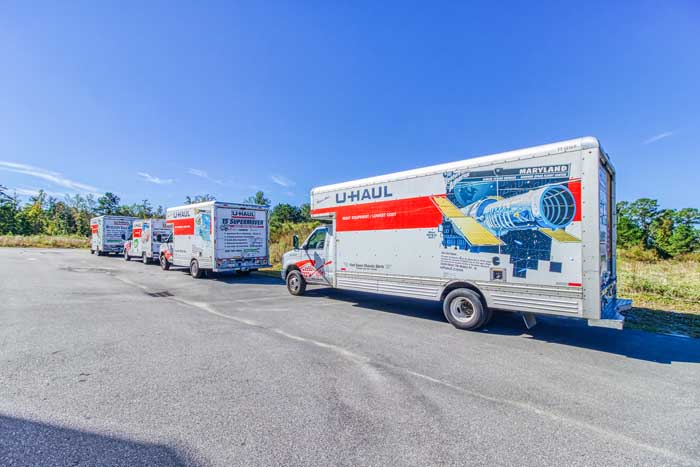 Leland Storage rental truck