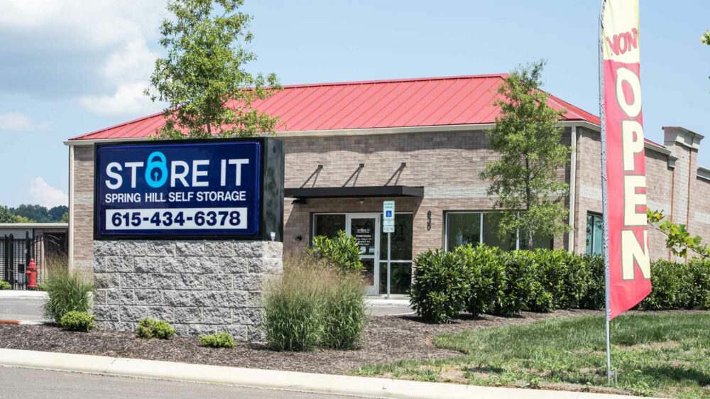 Store It Spring Hill Self Storage Exterior Sign