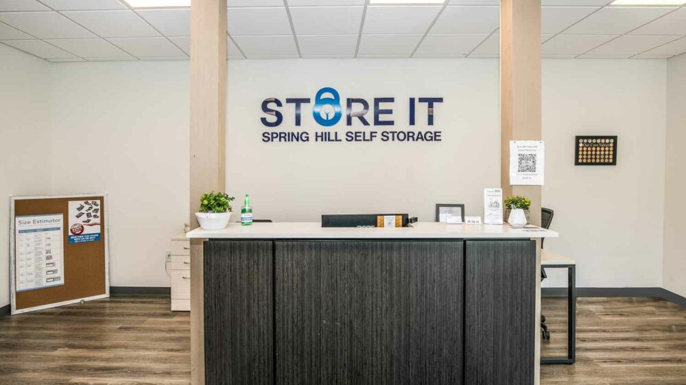 Store It Spring Hill Self Storage Office Interior