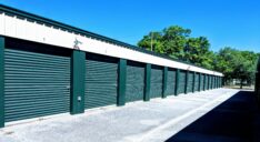Crestview Storage green doors