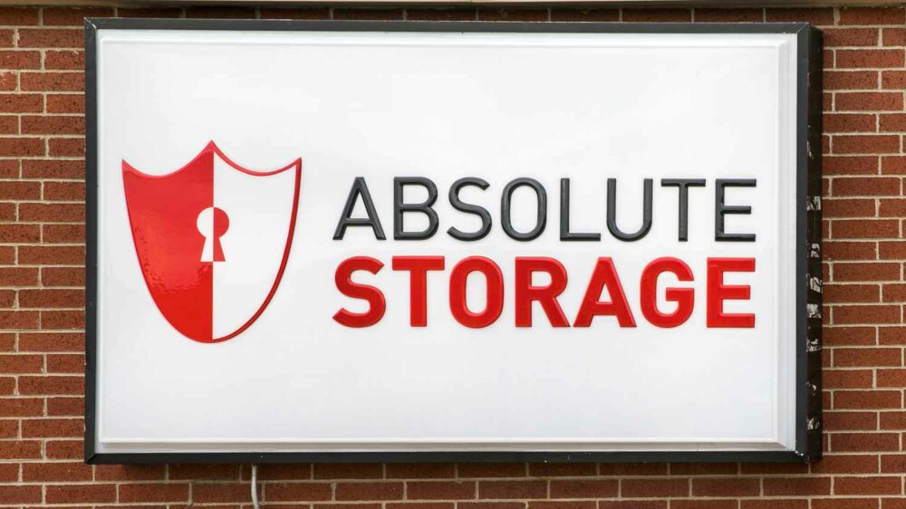 Absolute Storage Sign