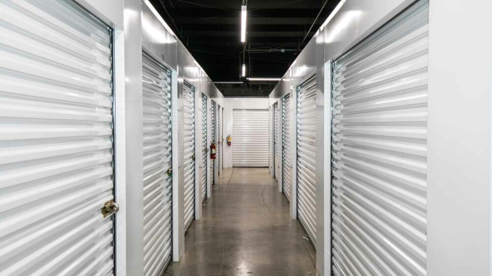 Commerce Crossing Self Storage hallway