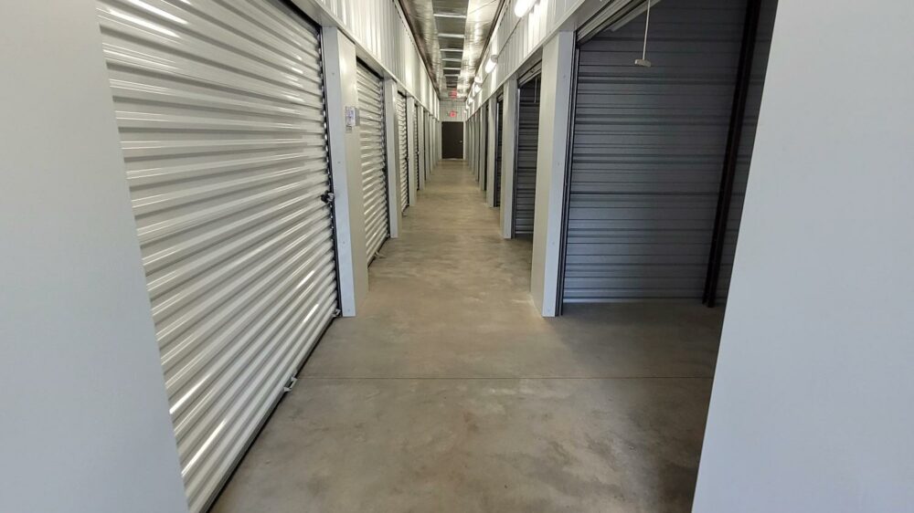BRB Self Storage interior hallway