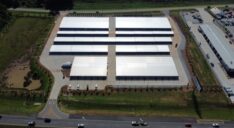 Aerial view of BRB Self Storage.