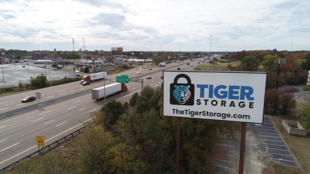 Tiger Storage Signage