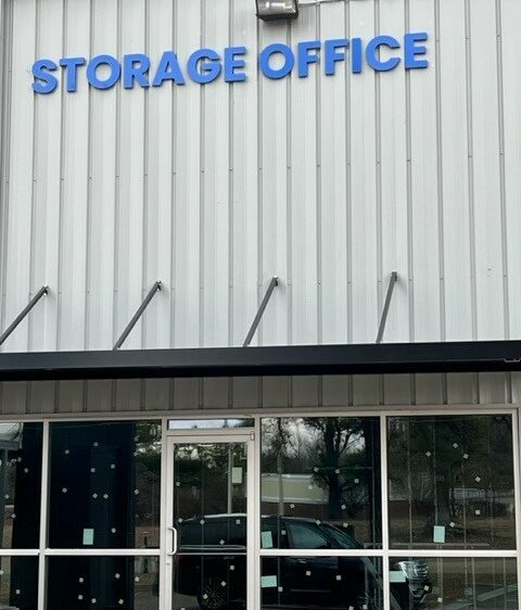 Tiger Storage rental office.