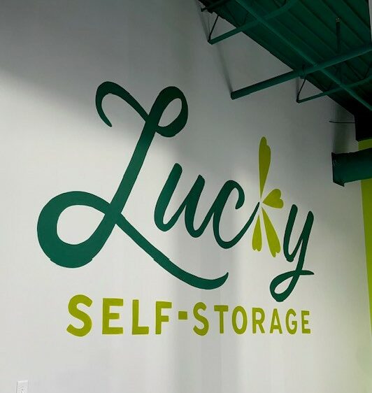 Lucky Self Storage Sign