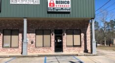 The exterior of the Bedico Storage facility office.