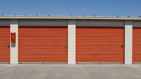 Photo of storage unit doors