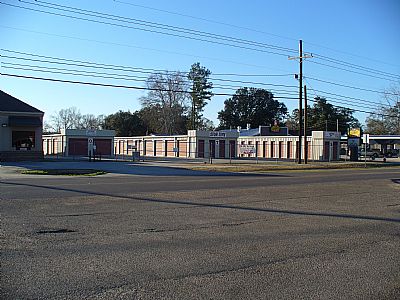 A street view of the Albany Storage facility.
