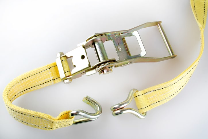 An image of a yellow moving strap