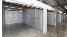 clean white interior hallway doors
