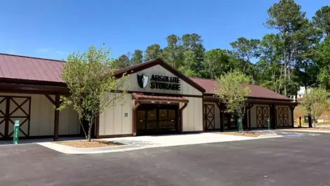 Exterior of Absolute Storage.