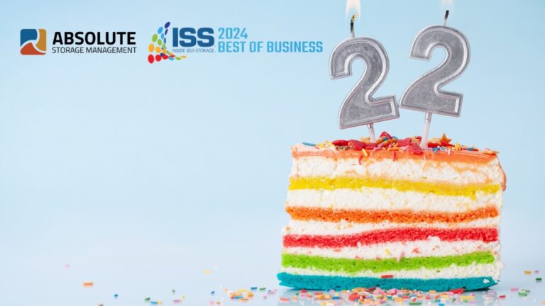 Absolute Storage Management’s Best of Business Recognition and 22 Years of Excellence