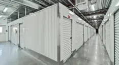 interior white hall storage facility