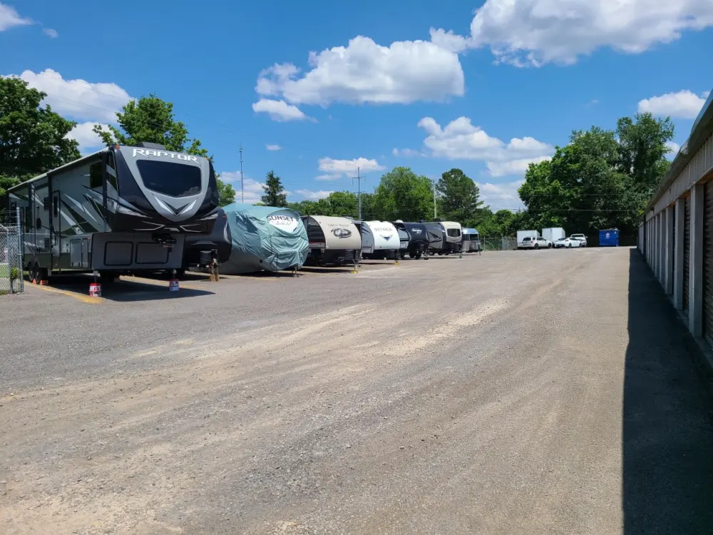 Arrington paved parking space