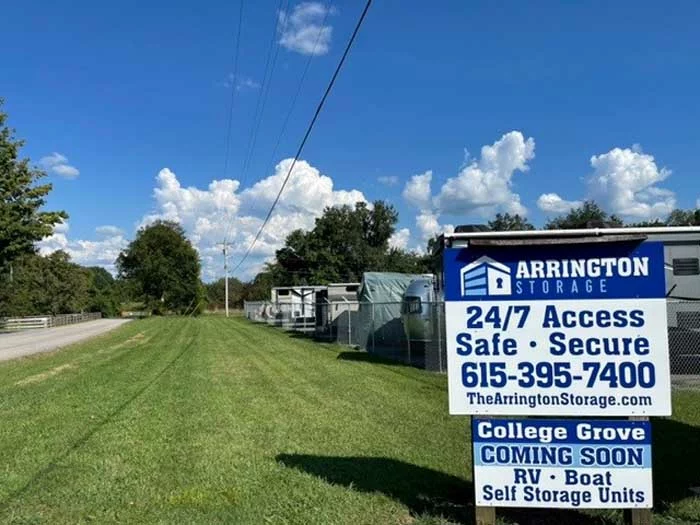 arrington facility signage