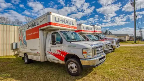 U-Haul trucks.