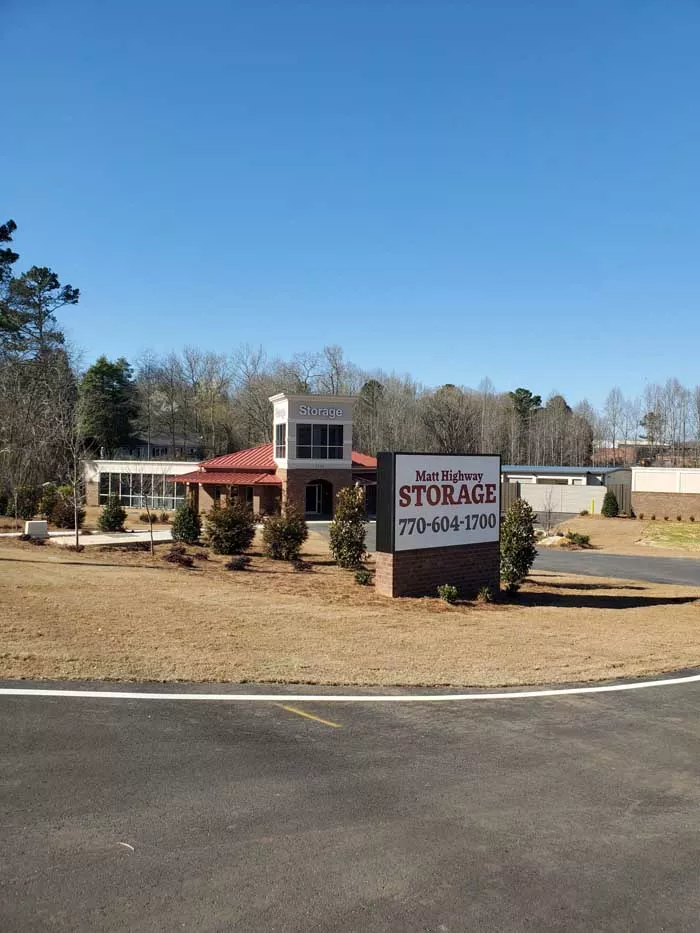 Matt Highway Storage signage