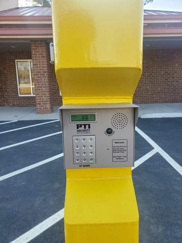 Matt Highway Storage keypad