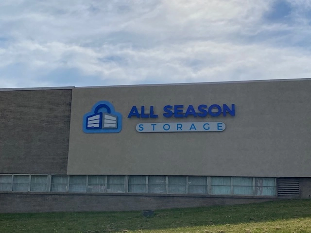Side of All Season Storage facility.