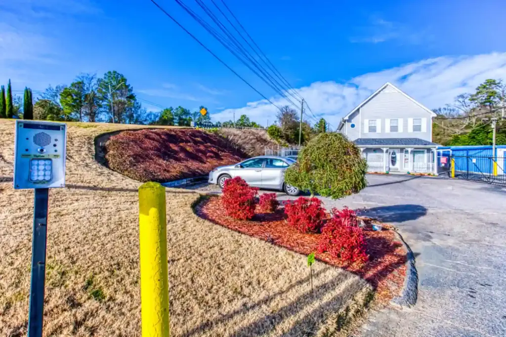 Parking at attic nook self storage.