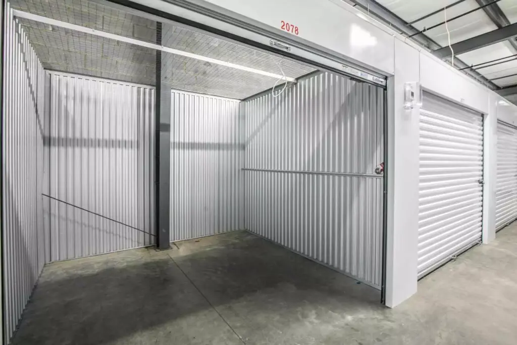 Indoor storage units in Augusta, GA.