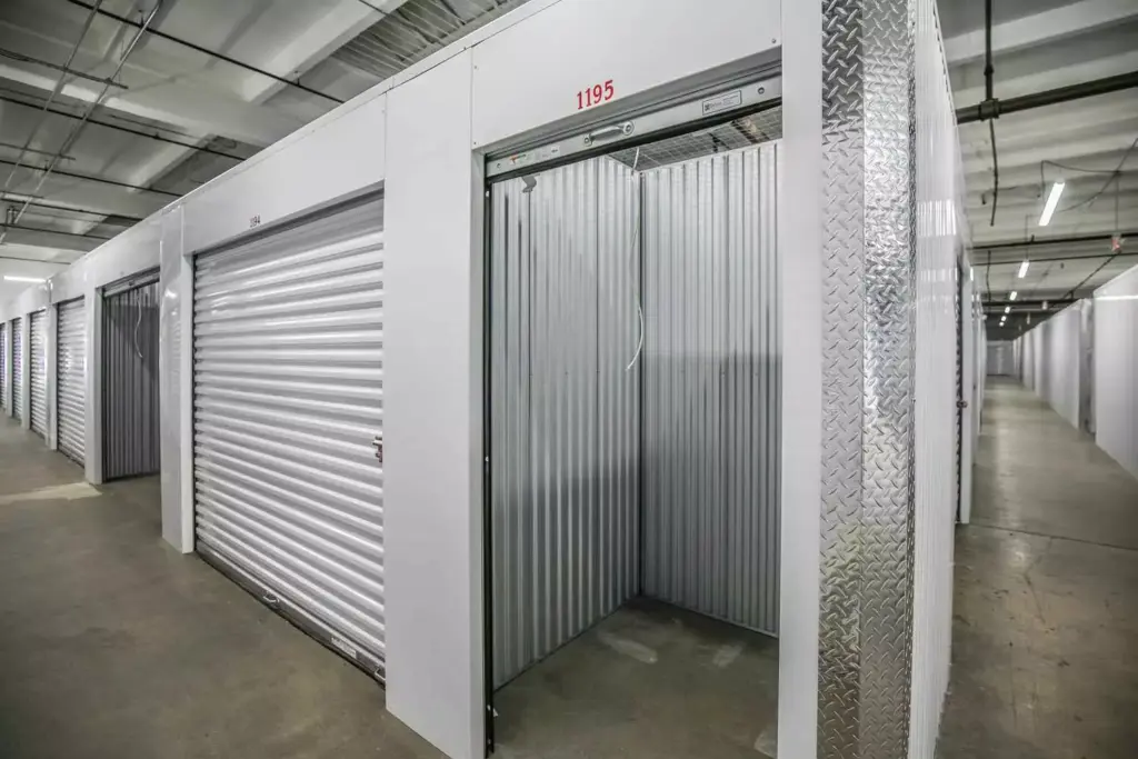 Indoor 5x5 storage units in Augusta, GA.