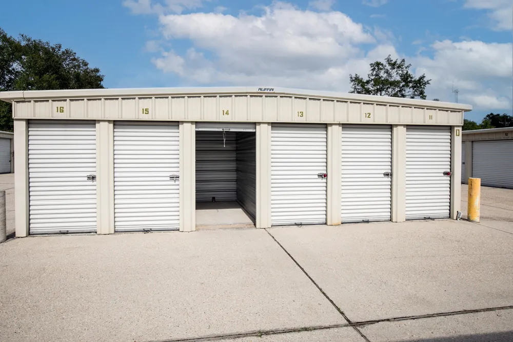 Outdoor units at Bedico Storage.