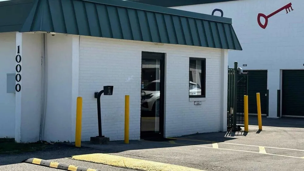 Front office at storage facility.