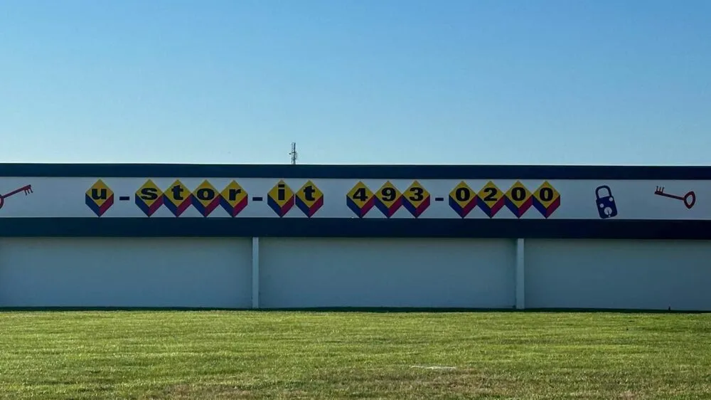 Side of U-stor-it building.