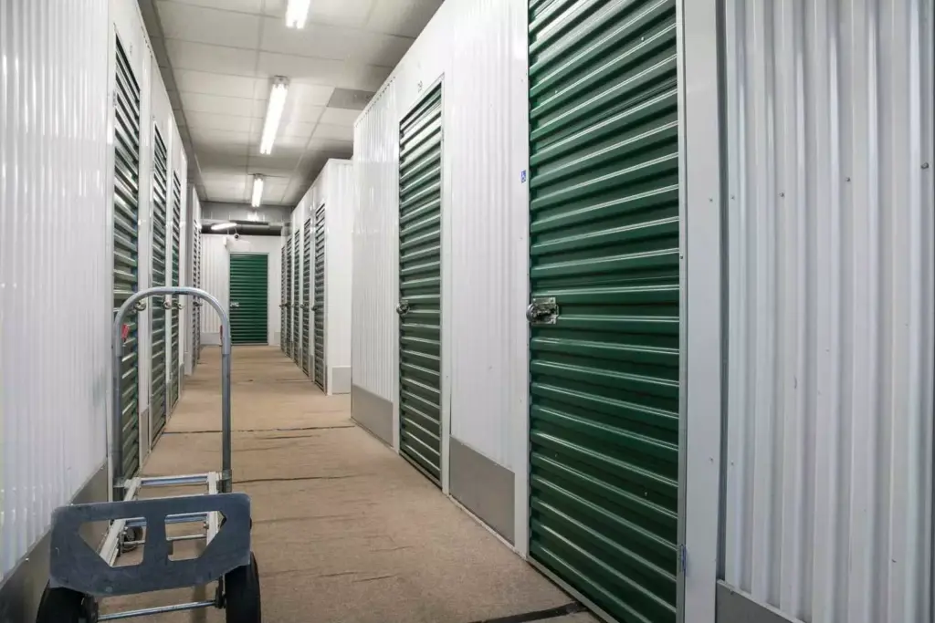 Commerce Storage hallway