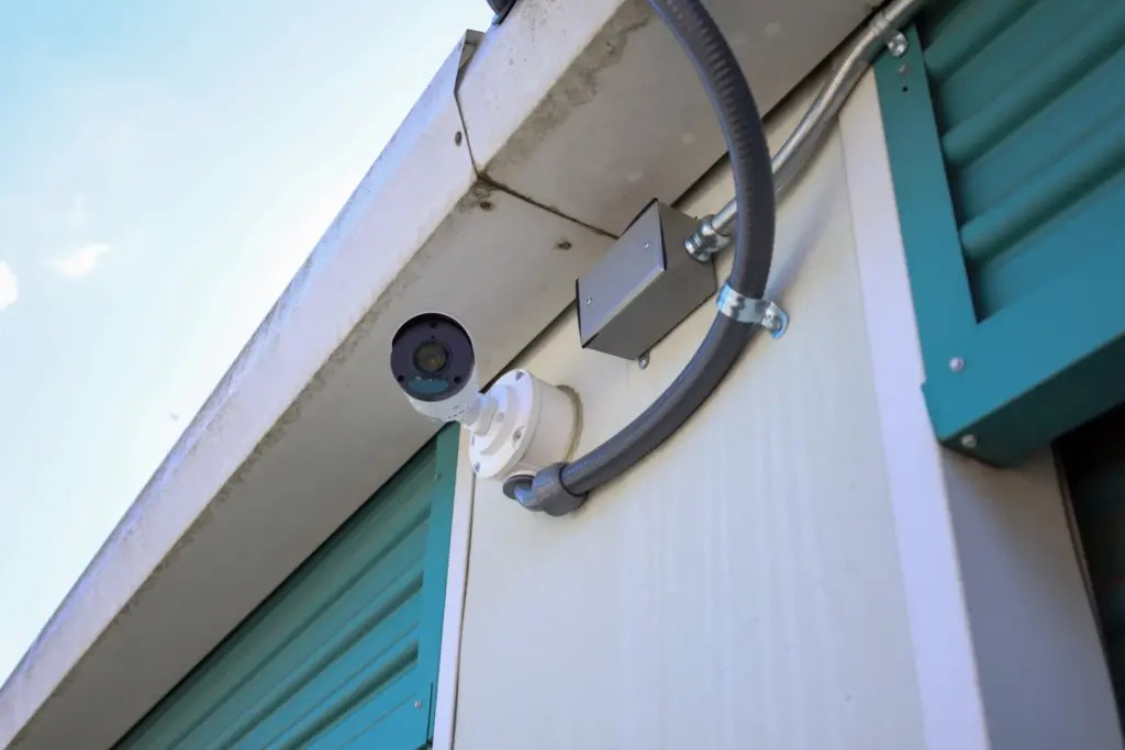 Outdoor security camera.