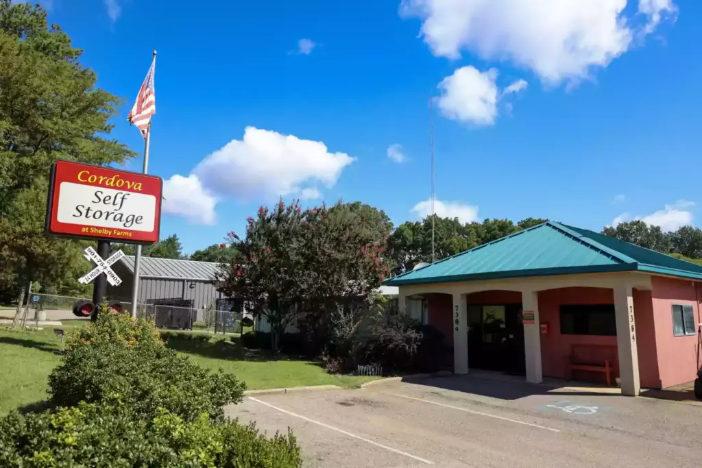 Cordova Self Storage facility.