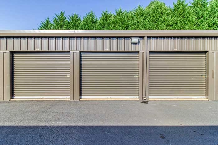 East Cherokee Storage brown doors