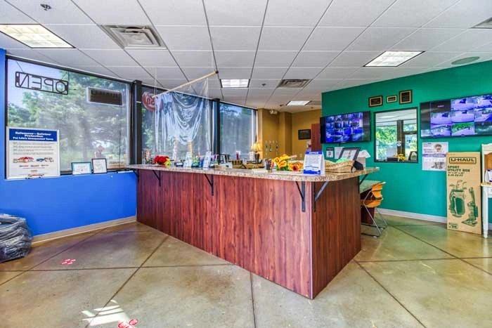 East Cherokee Storage interior office