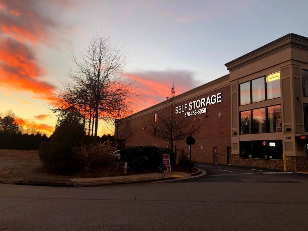 East Cherokee Storage sunset