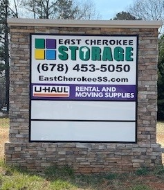 East Cherokee - signage