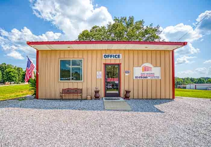 East Hickman Self Storage exterior office