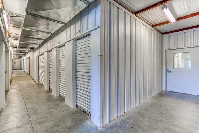 Fayetteville Storage on Yadkin Road interior white hallway