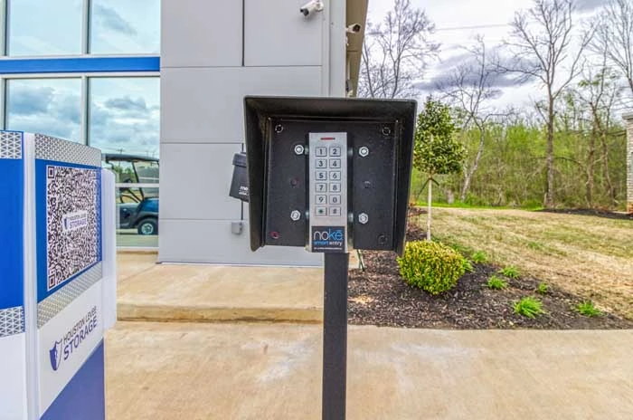 Houston Levee Storage - keypad